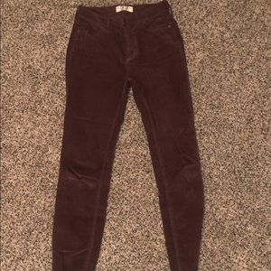 Free people corduroy jeans